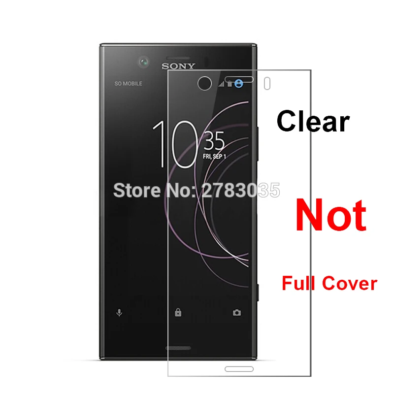 Твердость 9H для Sony Xperia XZ1 Compact G8441 3D полное покрытие тонкая закаленная изогнутая
