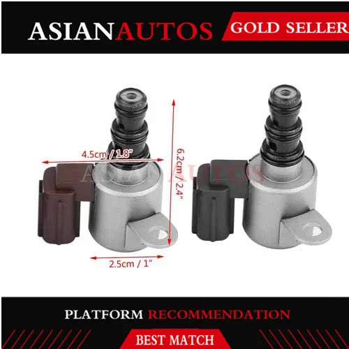 

2/Set Transmission Shift Solenoid B & C 28500-P6H-013 28400-P6H-003 28400-P6H-013 28500-P6H-003 for Honda Odyssey Accord