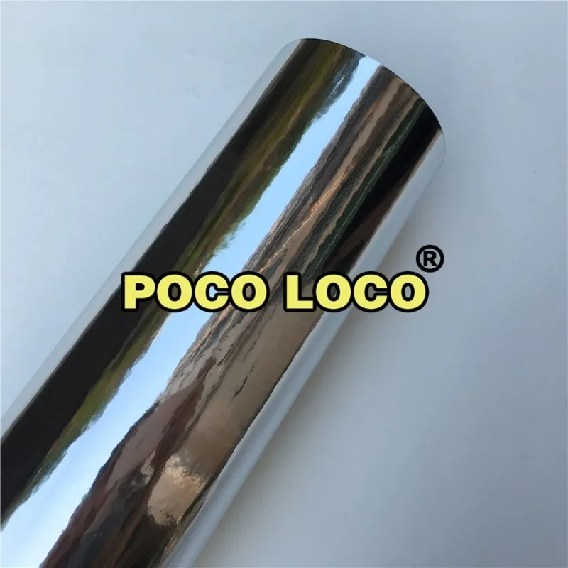 

Высокоэластичная хромированная серебристая виниловая пленка, полностью покрывающая автомобиль, хромированная пленка, автомобильные чехл...