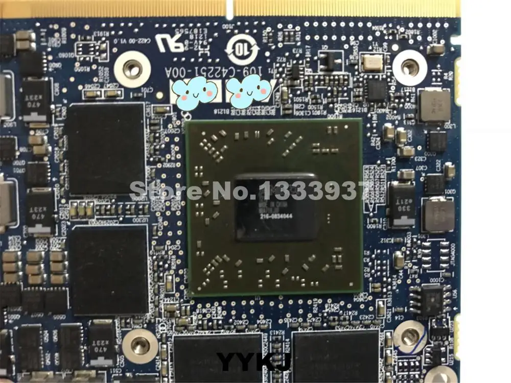 Для Dell Precision M4600 M4700 M4800 216 0834044 для ATI M4000 GDDR5 1 ГБ VGA Видеокарта чехол 109 C42251 00A|Платы