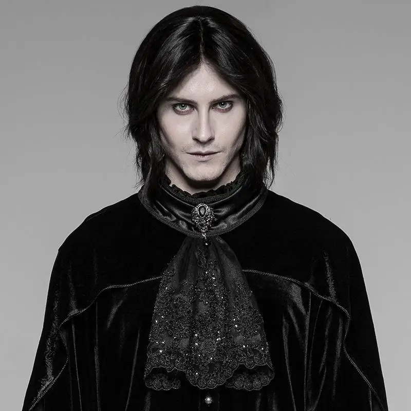 Мужская винтажная стеклянная брошь в стиле панк WS 280XZM|Броши| |