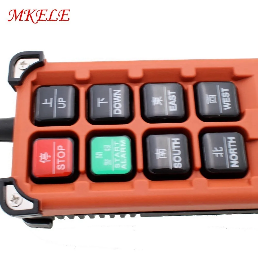 

F21-E1B(include 1 Transmitter And 1 Receiver)/6 Buttons 1 Speed Hoist Crane Remote Control Radio Uting Remote Control