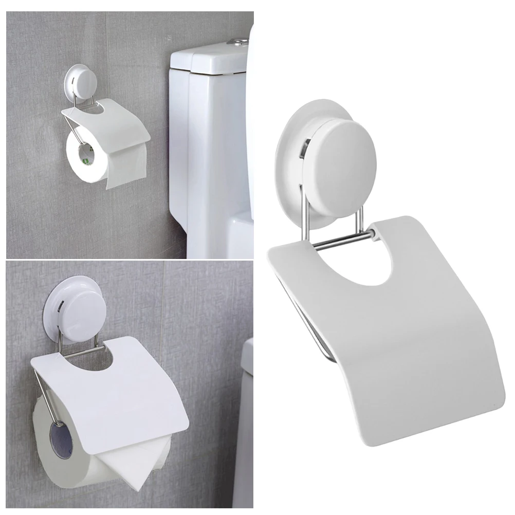 1 шт. пластиковый держатель на присоске из нержавеющей стали прочный белый