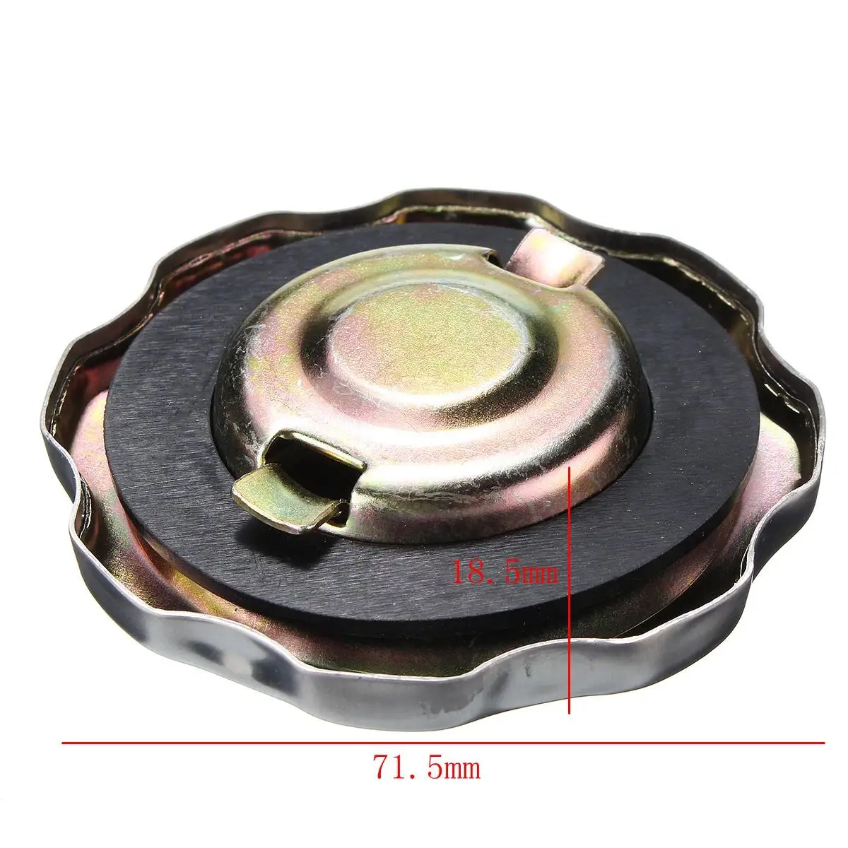 Хромированная Крышка топливного бака для Honda /GX160 /GX200 /GX240 /GX270 /GX340 /GX390 17620 ZH7