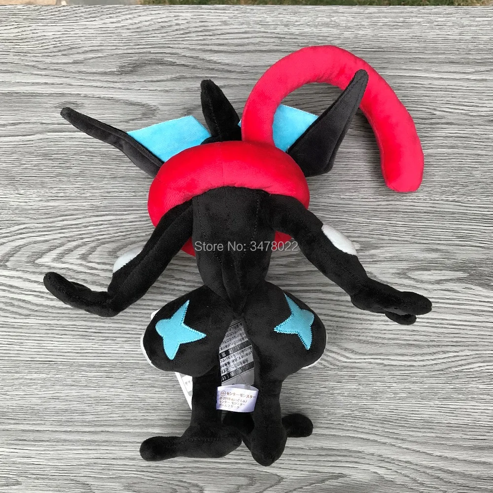 Аниме плюшевая игрушка блестящий черный Greninja 10 &quotчучело крутая игра футболка с
