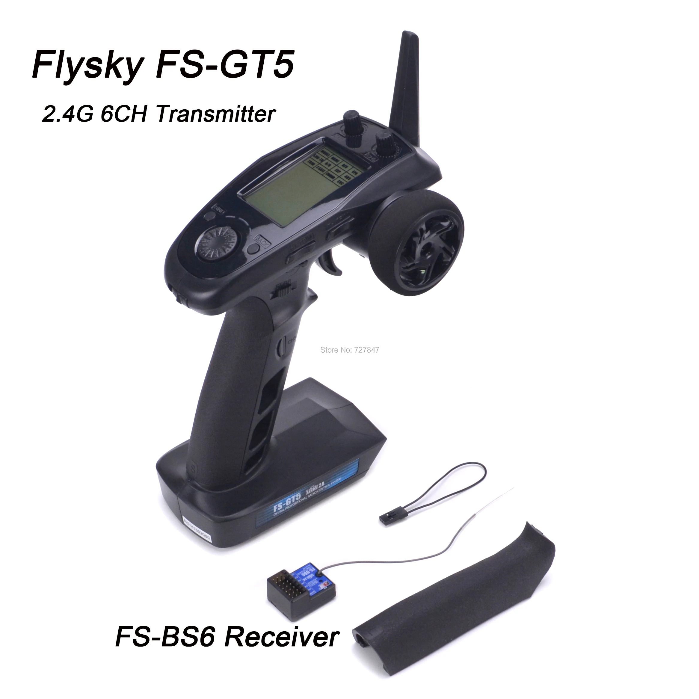 Flysky FS GT5 2 4G 6 канальный передатчик со встроенным гироскопом|Детали и аксессуары| |