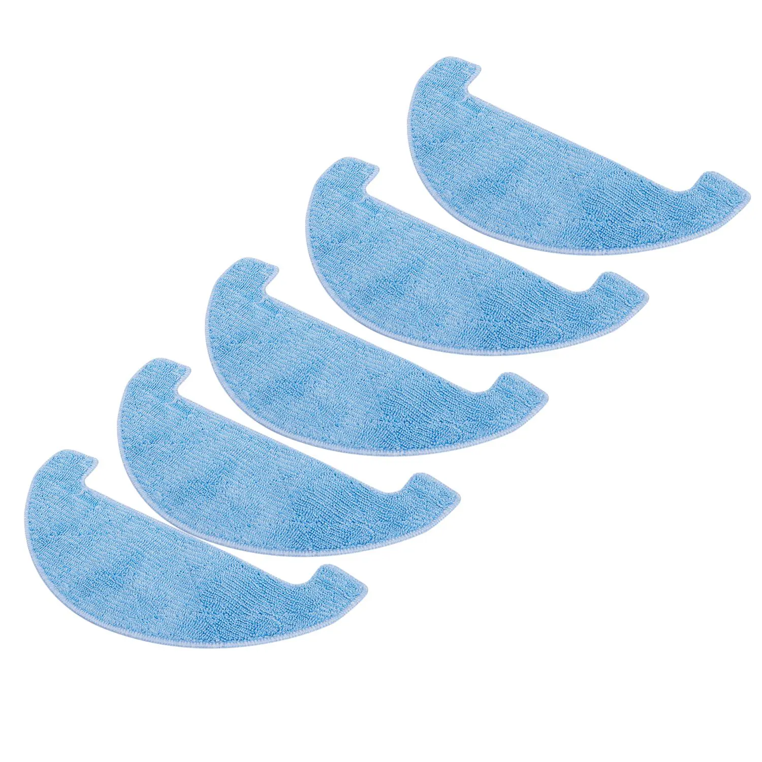 

Hot! 5 Pack Replacement Cleaning Pad Clean Mop For Ilife V80,V8S,X800 Robotic Vacuum Cleaner Parts Accessories