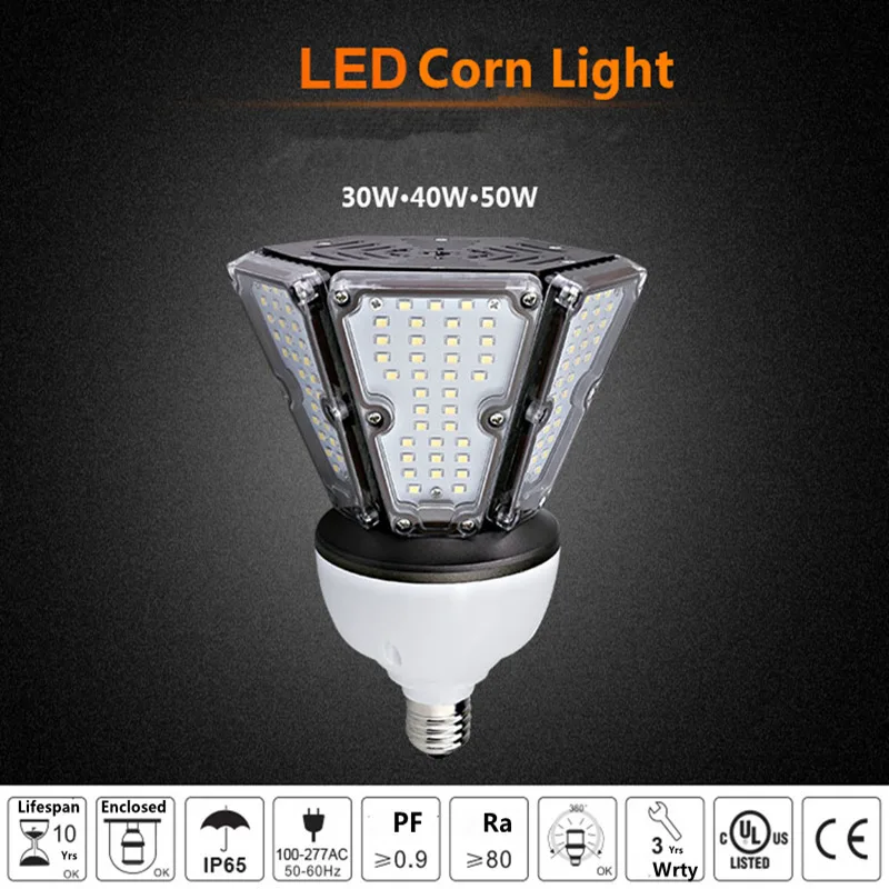 Topoch освещение для внутреннего двора UL CE 30W 40W 50W 120LM/W Mogul основание 100 277V HID CFL ретро