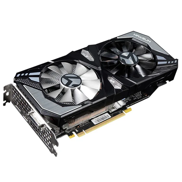 Оригинальная видеокарта MAXSUN Nvidia GeForce GTX 1660Ti Терминатор 6G для игр GDDR6 192bit DirectX 12 12nm