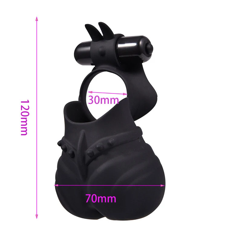 G-spot Bullet Vibrator Ring Sex Toys For Men Anal Plug Delay Premature Ejaculation Lock Scrotal Bound | Красота и здоровье