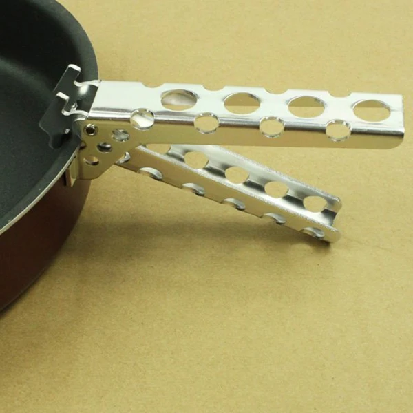 Anti-Hot Camping Pot Pan Gripper Holder Lifter Bowl Handle Clip For Outdoor Cookware Travel Too | Спорт и развлечения