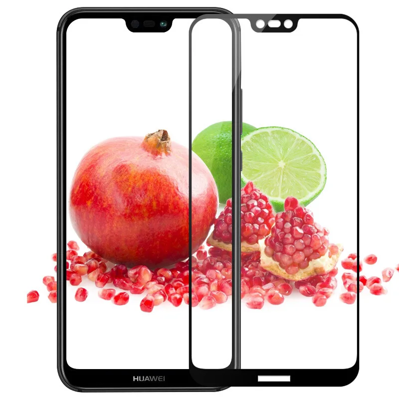 Закаленное защитное 3d стекло для Huawei Nova 3 полное покрытие твердость 9H Защитная - Фото №1