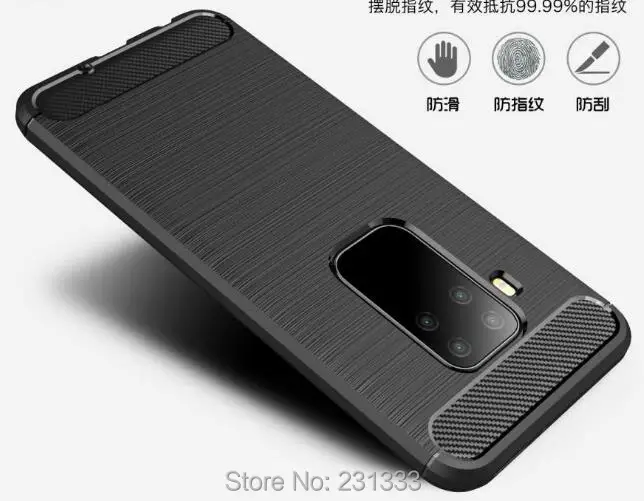 Мягкий чехол из ТПУ C-ku IPAKY Brush Для MOTO P40 NOTE PLAY POWER для OPPO Reno Google Pixel 3A XL углеродного