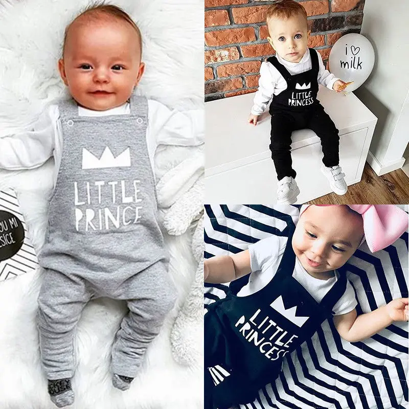 2019 новая одежда для малышей детские девочек и мальчиков комбинезоны ремень