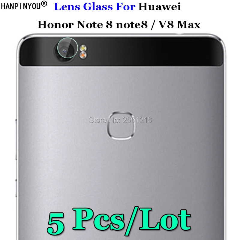 5 шт./лот для Huawei Honor Note 8 / V8 Max 6 дюйма ультрапрозрачное мягкое волокно закаленное