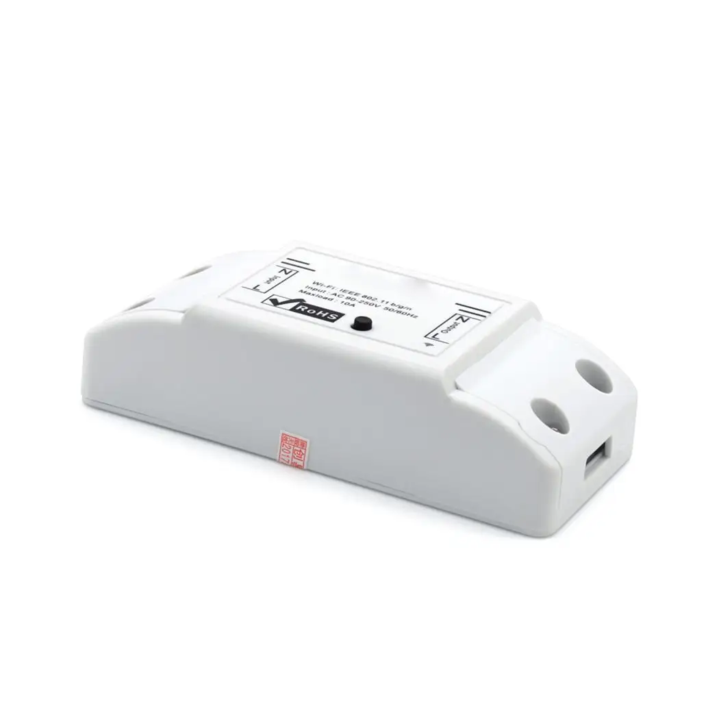 Sonoff 10A Wifi умный переключатель дистанционный беспроводной светильник с таймером