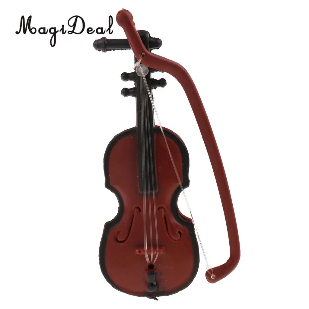 MagiDeal 1/12 весы кукольный домик миниатюрный музыкальный инструмент пластиковая