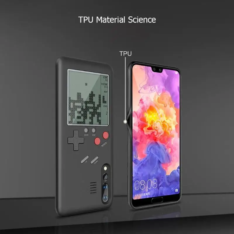Для Ninetendo тетрис Gameboy Мягкий задняя крышка чехол для телефона huawei P20 плюс|Бамперы| |