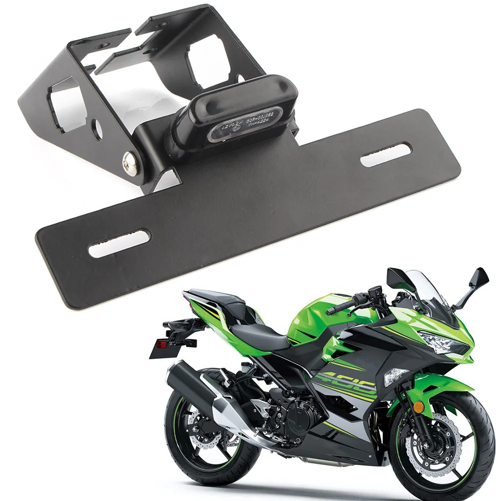 

For Ninja 400 2017 2018 Motorcycle Bracket License Plate Holder Plate For KAWASAKI NINJA 250 2018 Adjustable