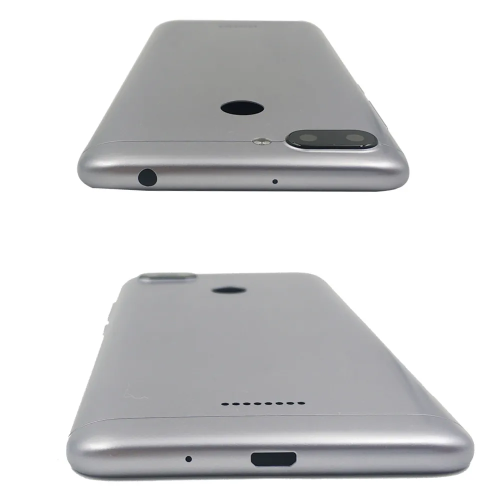 Задняя крышка для Xiaomi Redmi 6 оригинальная задняя батарея камеры стеклянные
