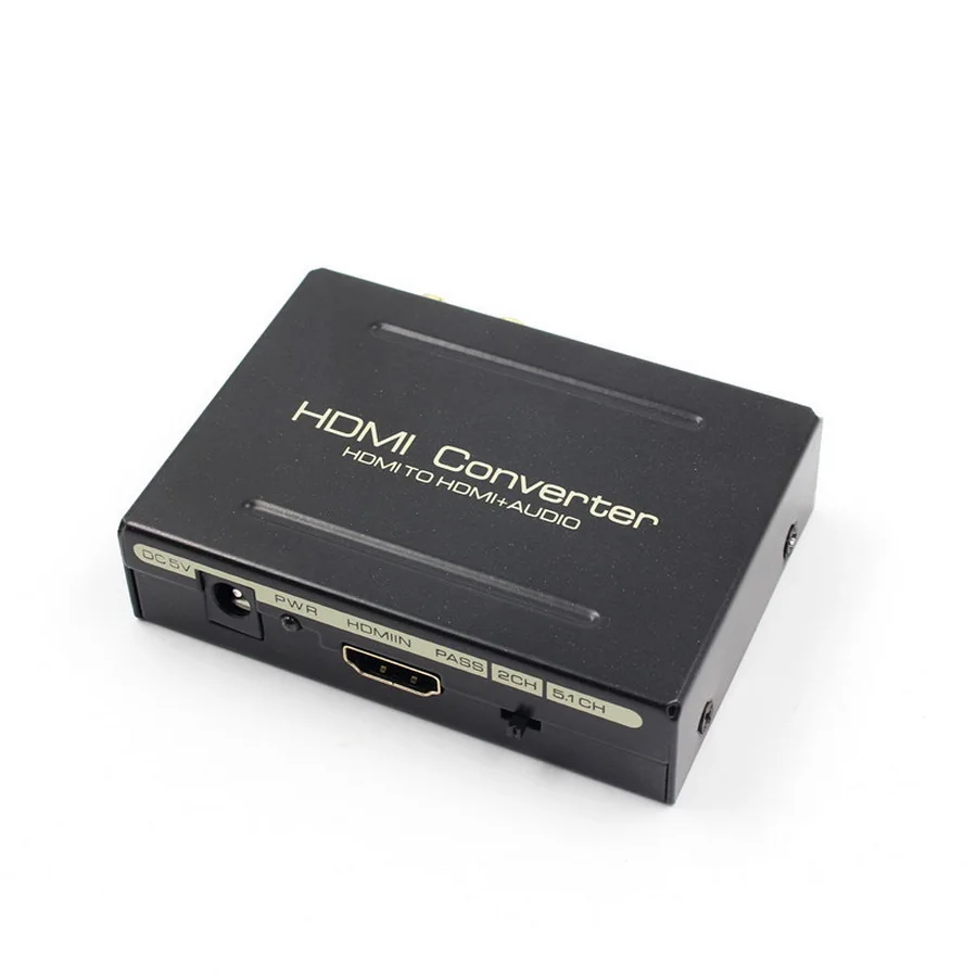 10 комплектов 1080P HDMI к Оптический SPDIF + RCA стерео аудио сплиттер экстрактор