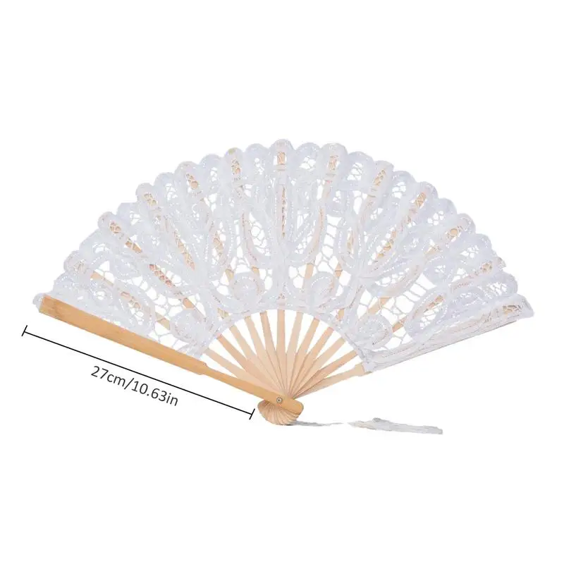 Трехцветный Ручной Веер из хлопка складной вечерние НКИ свадьбы вечевечерние Женский праздничный реквизит