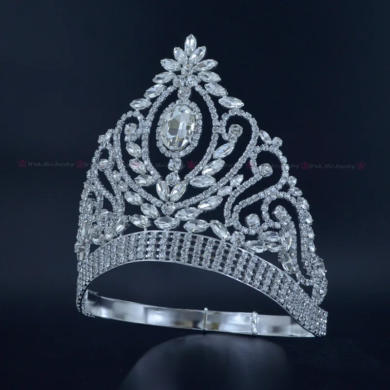 Пышное Платье с короной голубого цвета свадебные для невесты диадема