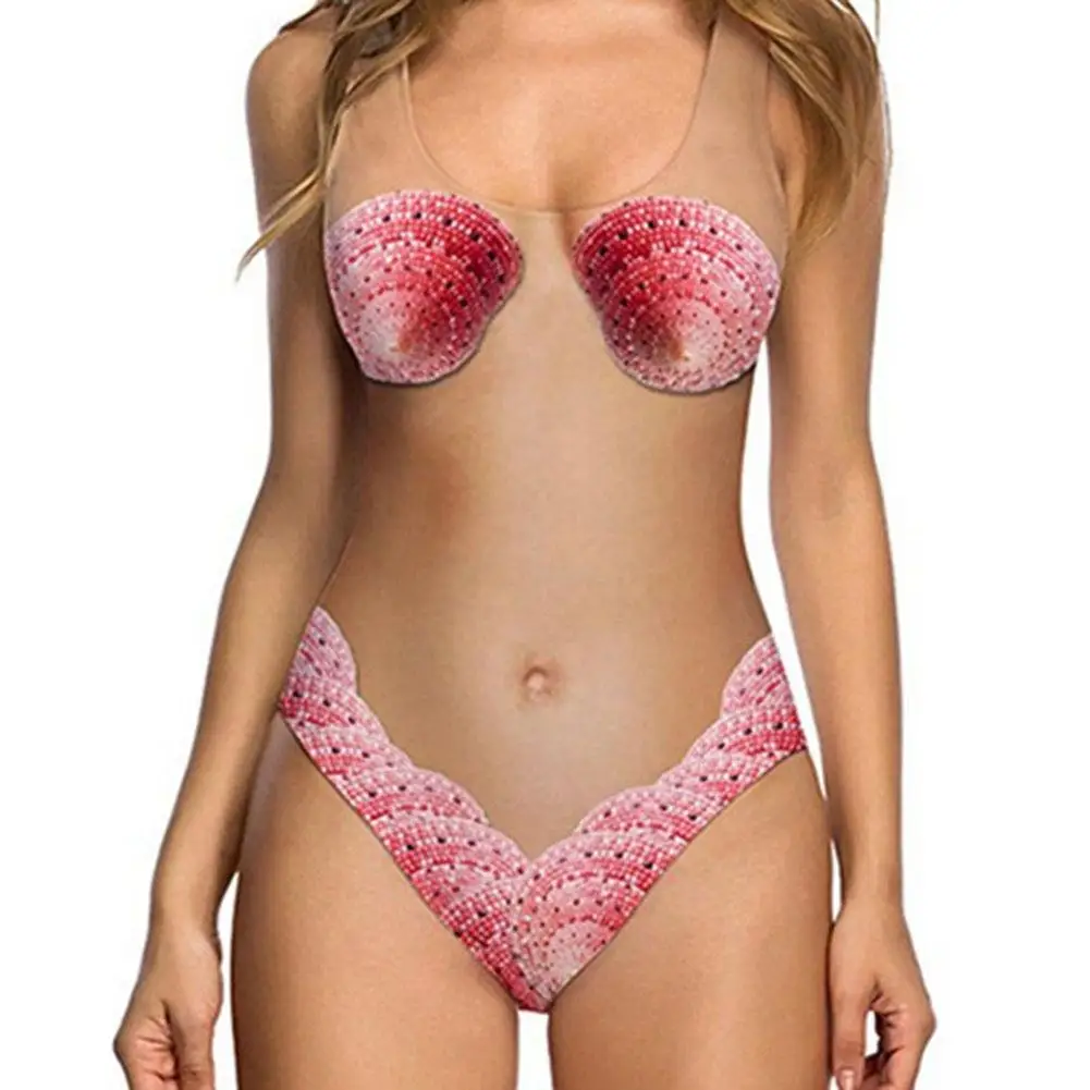 2018 летние сексуальные дыни чехол с изображением фруктов женские цельные бикини