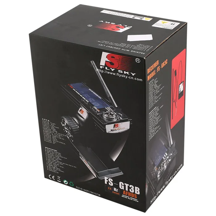 Flysky FS-GT3B передатчик 2 4G 3CH RC система пистолет пульт дистанционного управления и