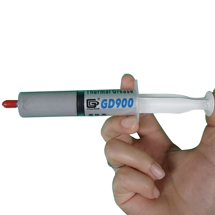 Термопроводящая паста GD GD900 силиконовая теплоотвод вес нетто 30 граммов высокая