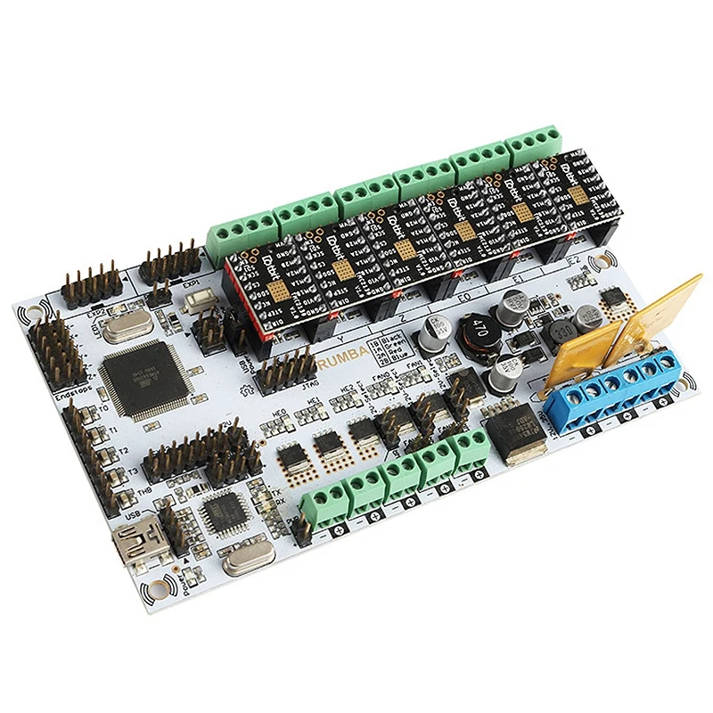Аксессуары для 3D принтера материнская плата Rumba + Tmc2130V1.0X6 прошивка Marlin