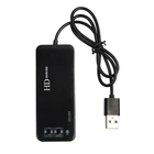 3 порта Usb 2,0 концентратор внешний 7.1Ch звуковая карта гарнитура микрофон адаптер для ПК