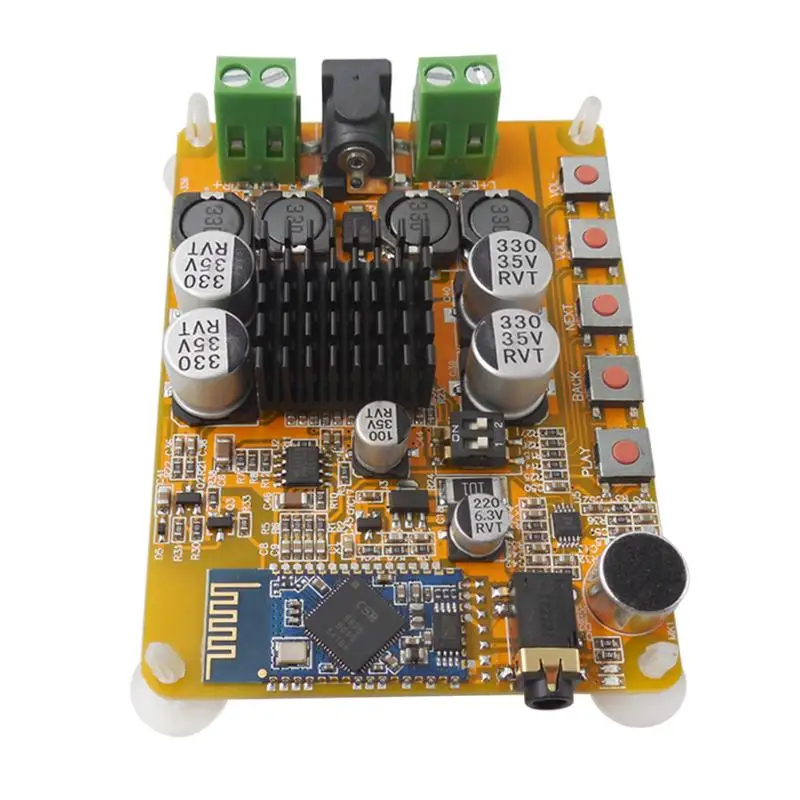 Bluetooth 4 0 TDA7492 Плата усилителя 2*50 Вт цифровой двухканальный CSR8635|Усилители