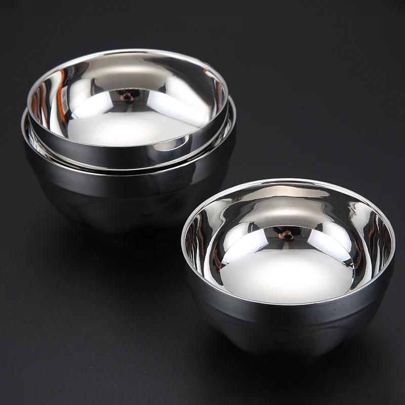 Bowl Korean Double-layer Anti-scalding Insulated Canteen Staff School | Bowls