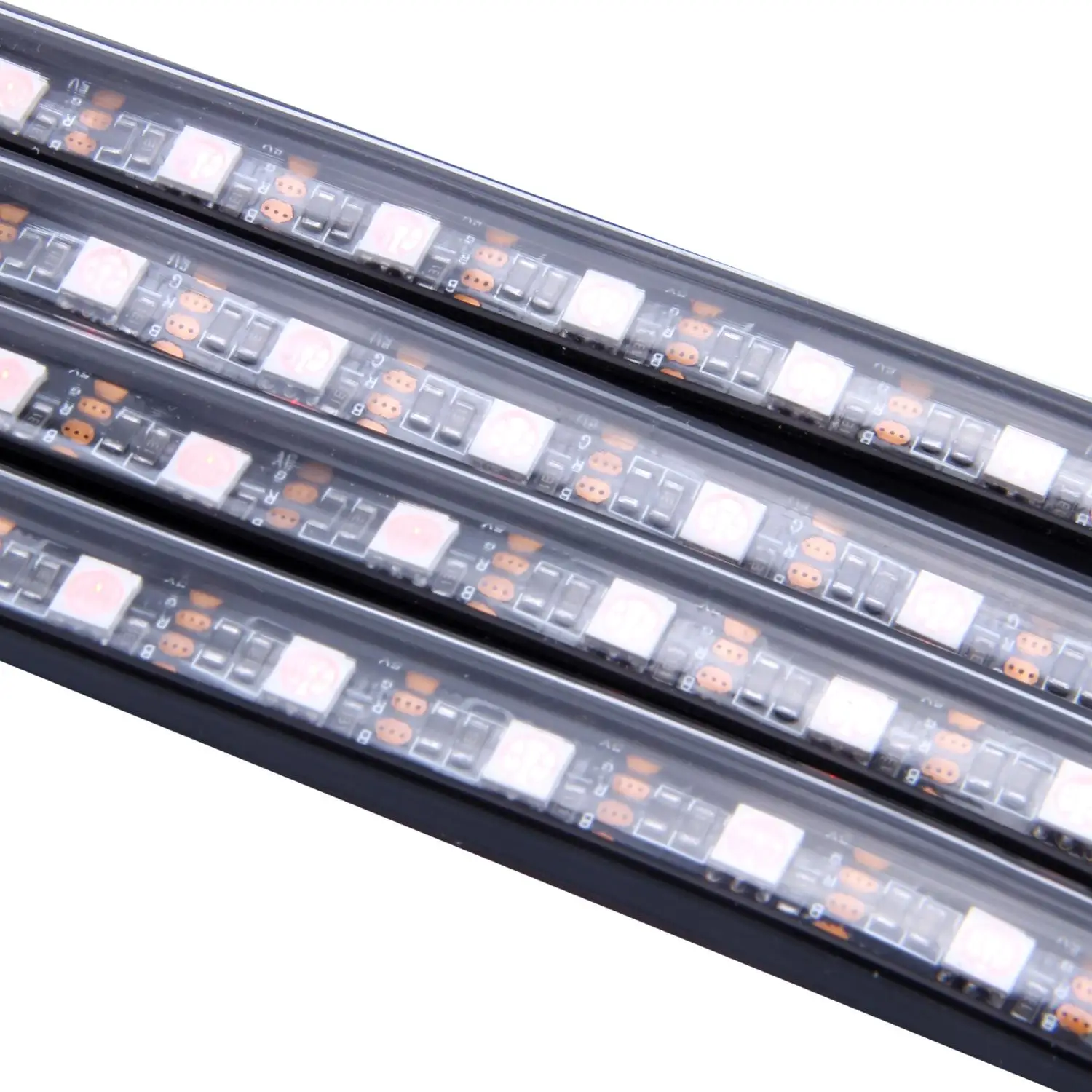 USB 4X18LED DC12V огни беспроводное управление музыкой 8 цветов RGB автомобильные