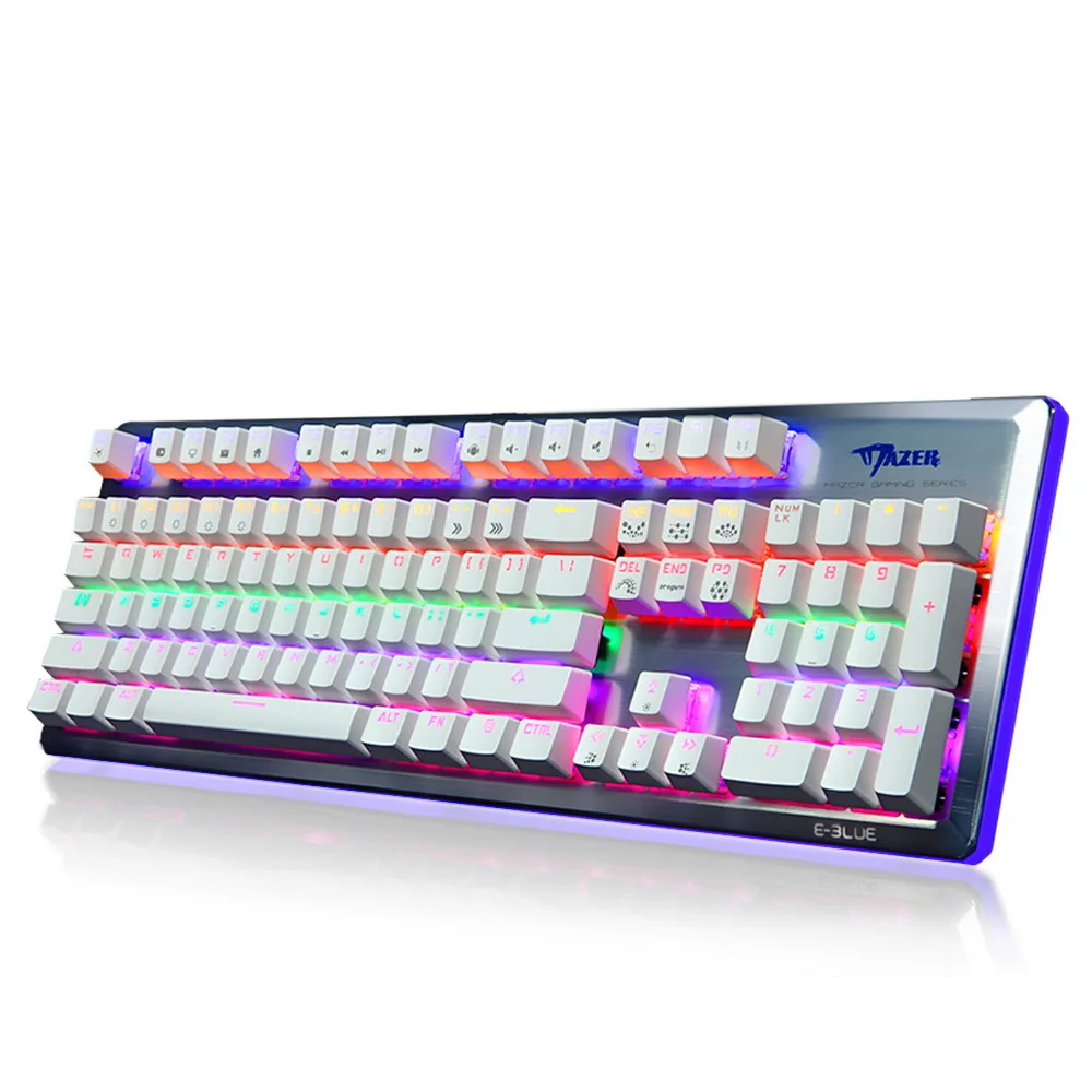 E 3LUE K727 NKRO Игры Механическая клавиатура Проводная с красочными Подсветка полный N