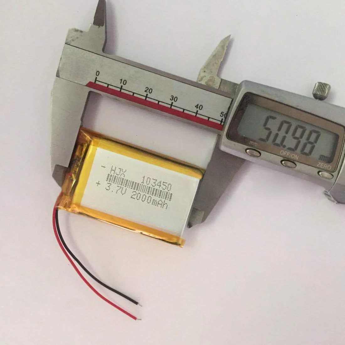 Новинка 1 шт. 103450 3 7 V 2000mAh литий-полимерный Перезаряжаемые Батарея для MP3 GPS