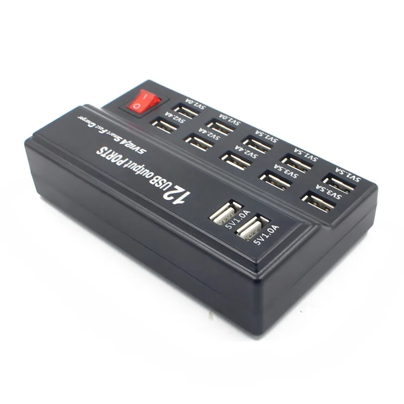 HUB10 12A умная зарядная станция USB быстрое зарядное устройство для мобильного