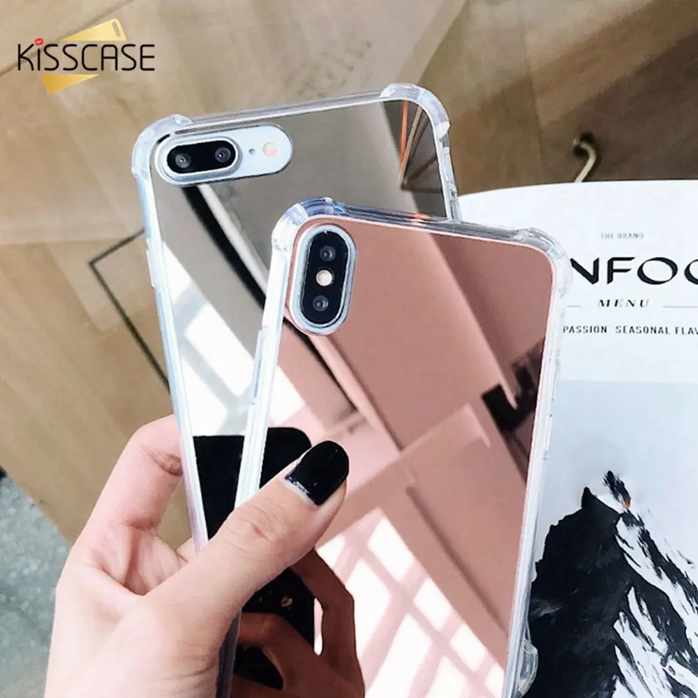 KISSCASE гладкий зеркальный чехол для Samsung S10 Plus S9 fundas S10e Note 9 s8 8 чехол|Бамперы| |