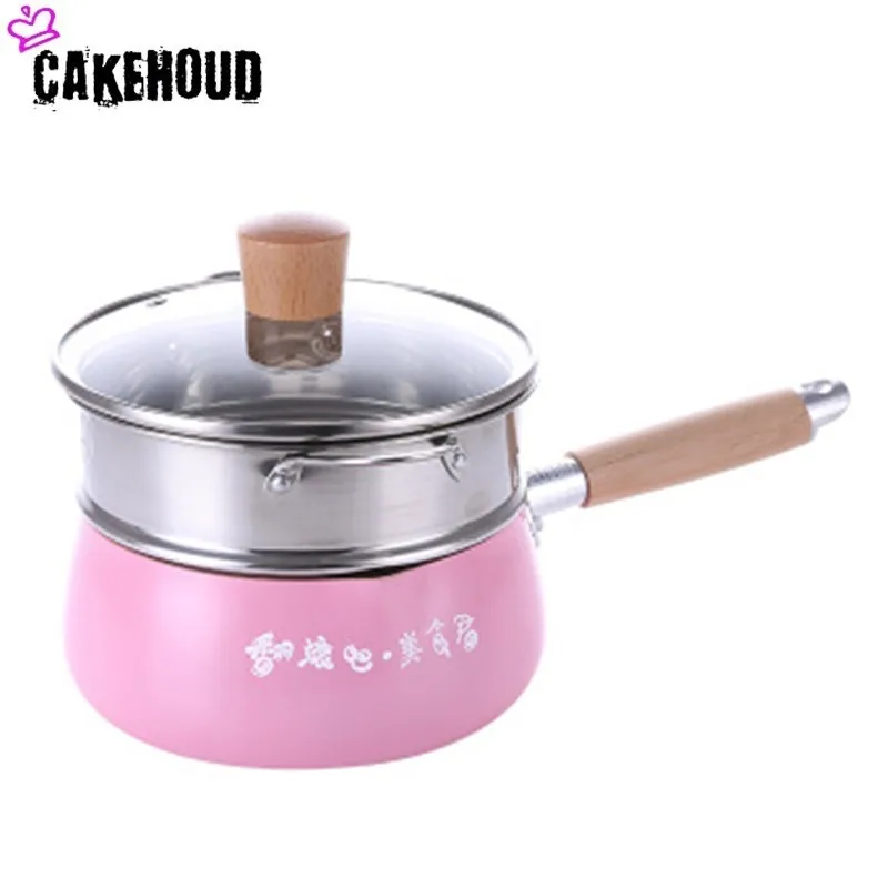 

CAKEHOUD Aluminum Alloy Non-stick Milk Pot Baby Food Supplement Pot Multi-function Household Health Cooking Noodle Milk Soup Pot