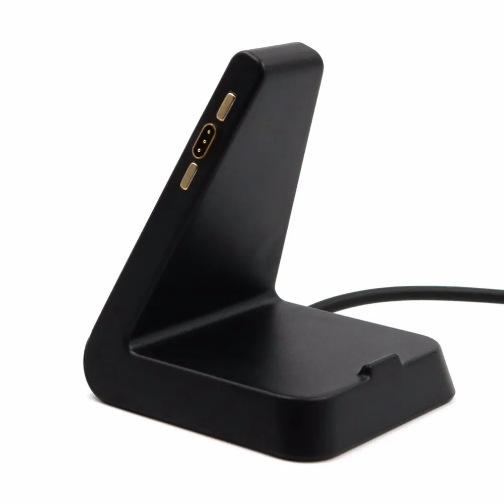 Смарт часы Подставка для зарядки с USB кабелем браслет зарядное устройство Черный