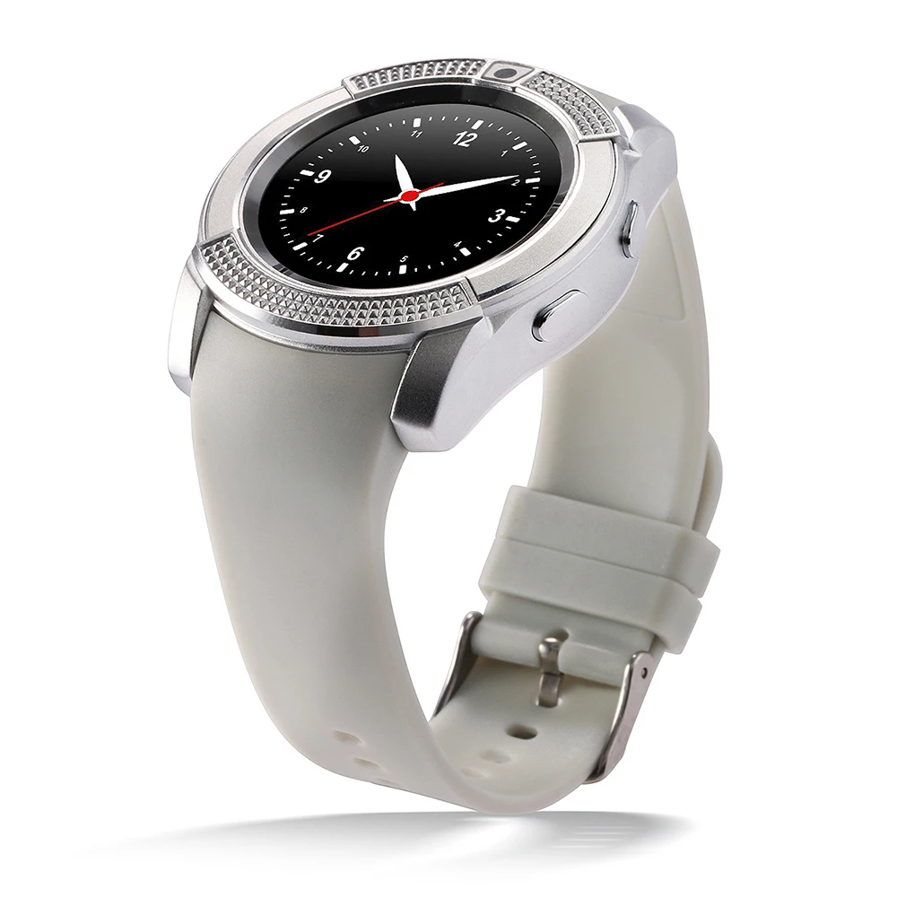 Vangas V8 SmartWatch Bluetooth Smartwatch перчатки для сенсорного экрана часы с Камера/слот sim карты