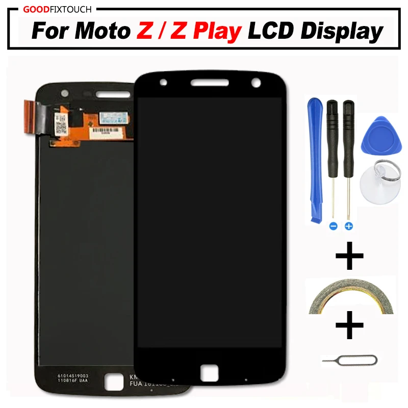 5 &quotдля Motorola MOTO Z/MOTO Z Play ЖК-дисплей с сенсорным экраном дигитайзер для /ZPlay в сборе