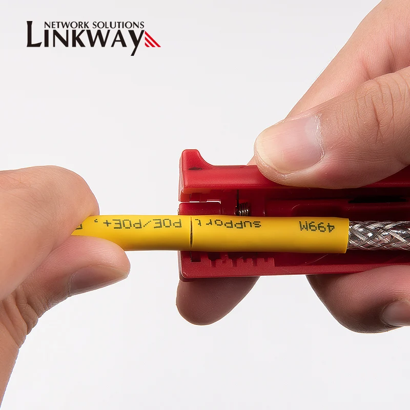 Сетевой Ethernet коаксиальный кабель зачистки изоляции куртка электрические