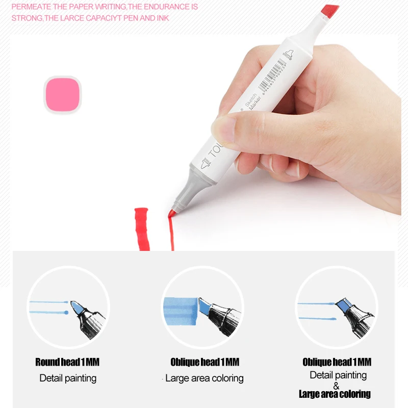 TOUCHNEW Copic Знаки 30/40/60/80 Цвета Комплект Маркер манга дизайн школа рисования маркеры