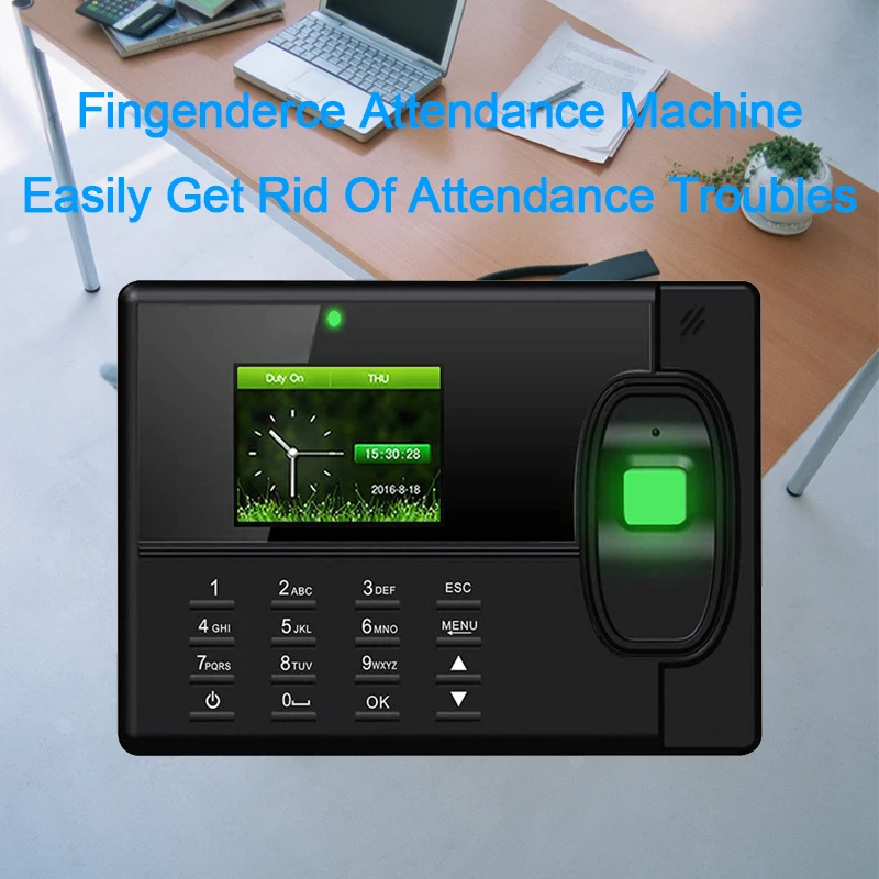 OULET Finger print Attendance USB TCPIP For Biometric Aystem Time Clock Employee Recorder Fingerprint | Безопасность и защита