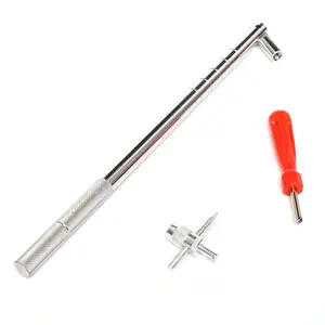 3 шт.компл. пулер для шин, Ремонтный клапан, набор инструментов для удаления сердечника для автомобиля, мотоцикла, велосипеда, из нержавеющей стали