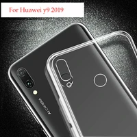 shockproof case for huawei y9 2019 case transparent tpu fundas cover for huawei y9 2019 phone cases y9 2019 soft silicon 100
