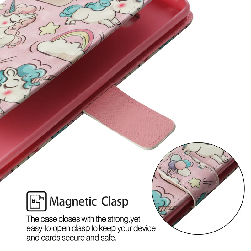 Huawei Mate 20 10 P20 Lite Pro Case Flip Wallet Leather Cover Honor 7A 7C 9 P Smart Enjoy 7S 7 Plus Y5 Y6 Y7 Y9 Prime 2018 | Мобильные