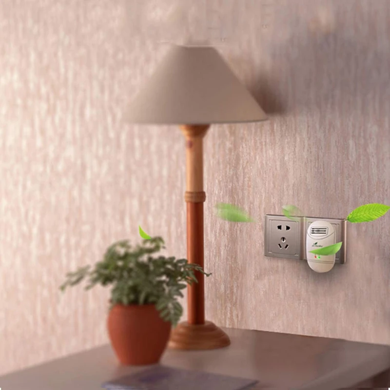 Мини-очиститель воздуха Освежитель дезинфицирующего средства вставной запах